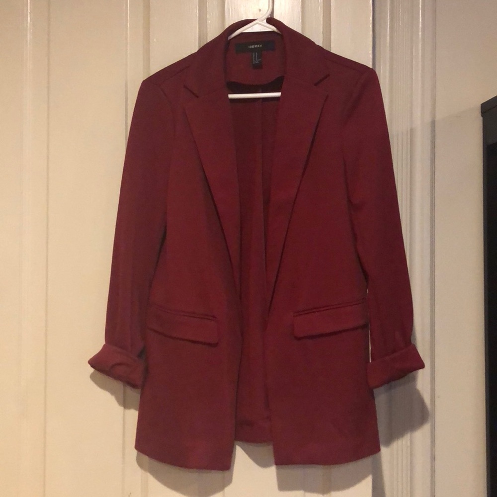 Maroon/Red Blazer